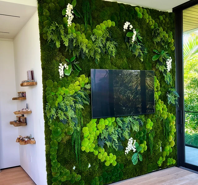 Greenerzo Bioscape PVT LTD - Latest update - Moss Wall Interior Designer