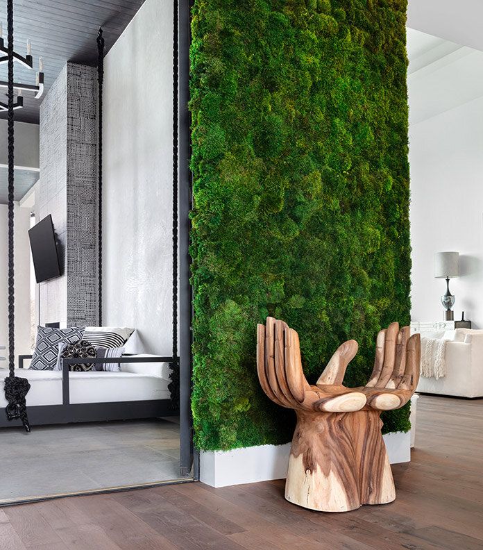 Greenerzo Bioscape PVT LTD - Latest update - Living Moss Wall Installation in Bangalore